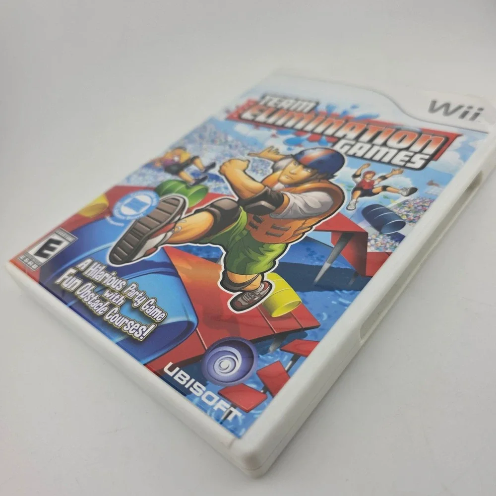 Team Elimination Games Nintendo Wii Ubisoft Obstacle Party EXCELLENT  Family Fun